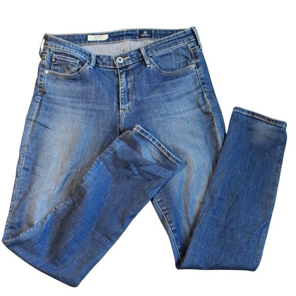 AG Adriano Goldschmied The Stilt Cigarette Leg Jeans Blue Mid Rise Women’s 29R - Picture 3 of 10